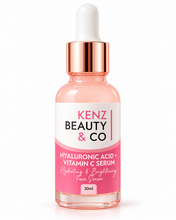 Load image into Gallery viewer, KENZ BEAUTY & CO
HYALURONIC ACID + VITAMIN C SERUM