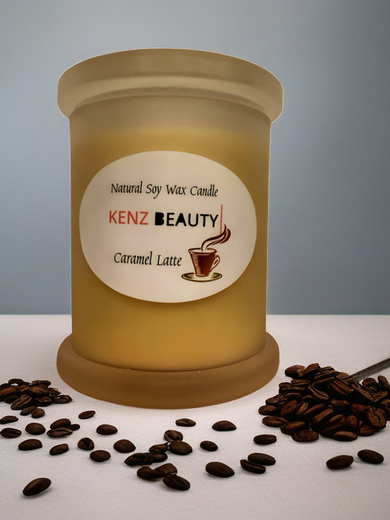 Caramel Latte Medium Soy Wax Candle