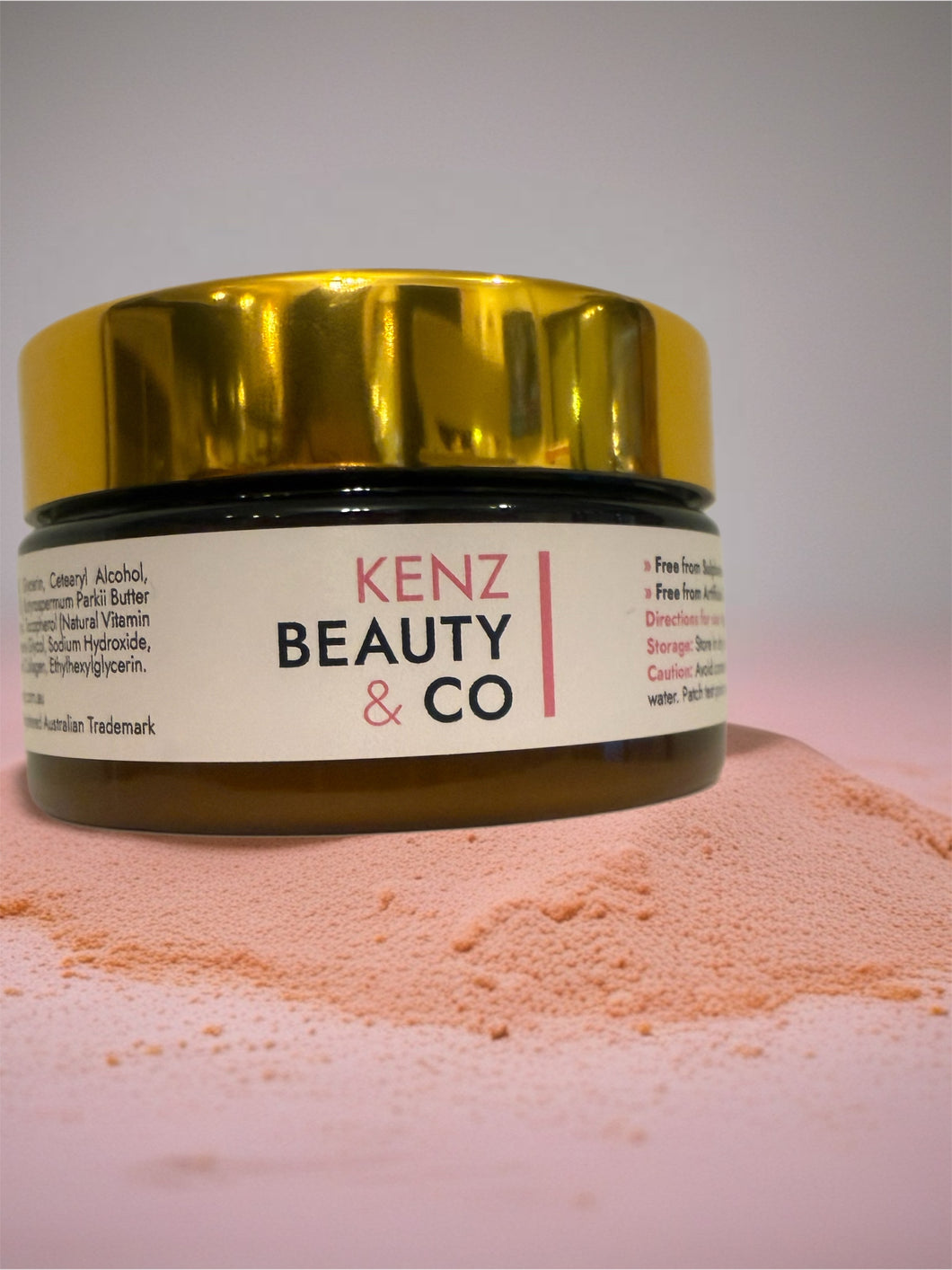 Kenz Beauty & Co Pink Clay Face Mask
