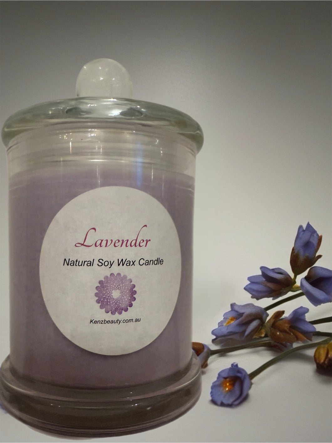 Lavender Natural Soy Candle