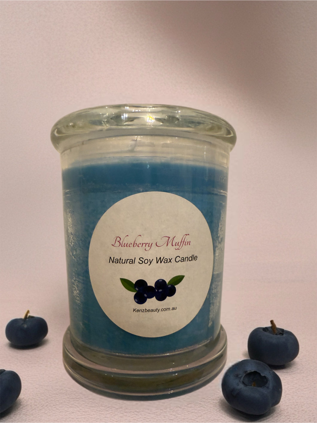 Blueberry Muffin- Natural Soy Wax Candle